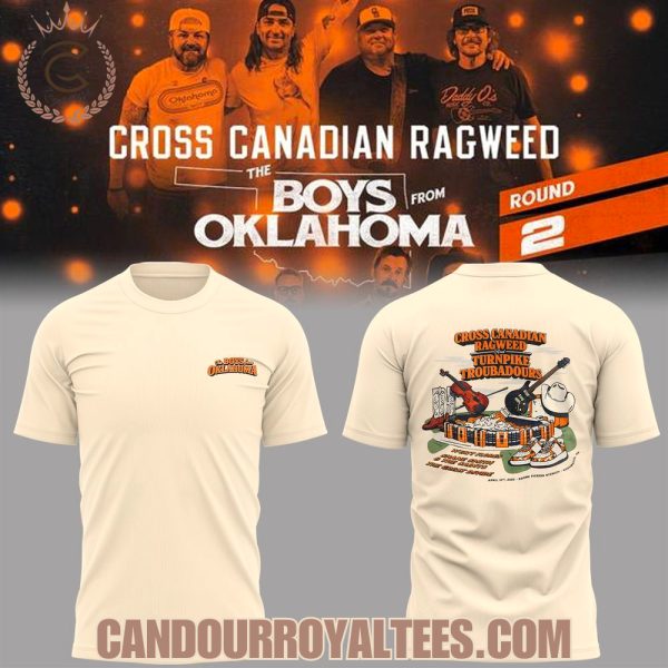 The Boys From Oklahoma Cross Canadian Ragweed Tshirt, Hoodie
