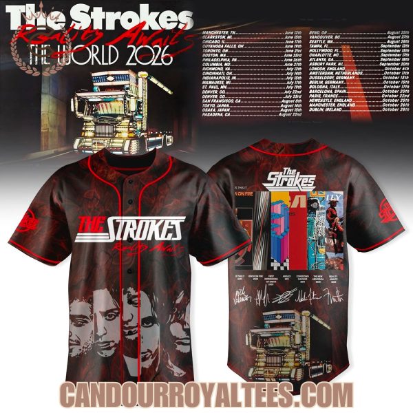 The Strokes Reality Awaits The World 2026 Jersey