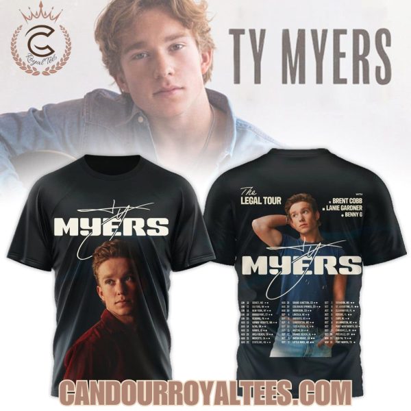 Ty Myers The Legal Tour T-Shirt, Hoodie