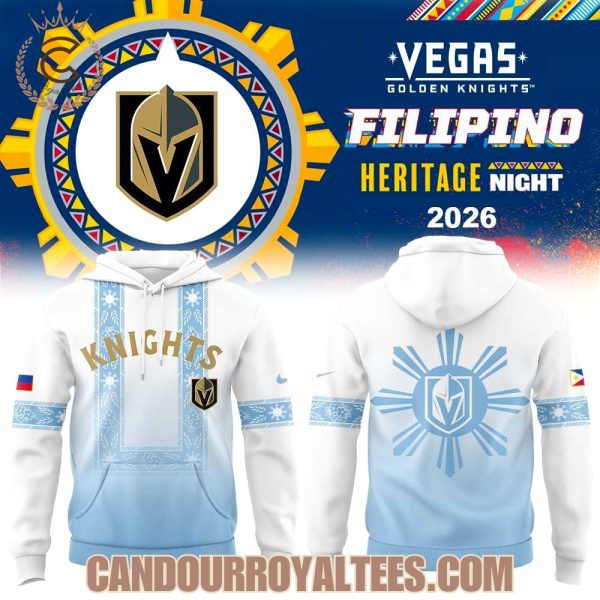 Vegas Golden Knights Filipino Heritage Night 2026 Hoodie
