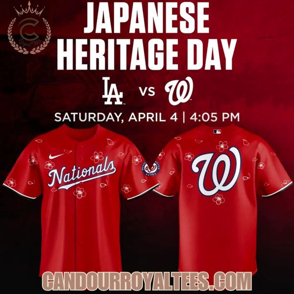 Washington Nationals Japanese Heritage Day Jersey