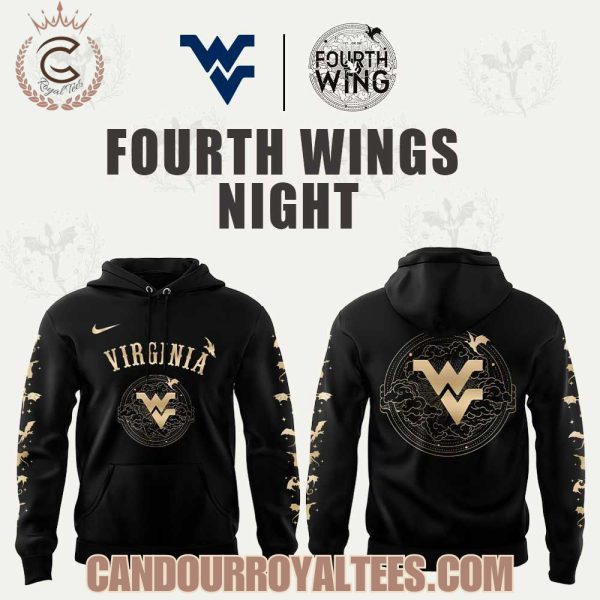 West Virginia x Fourth Wings Night 2026 Hoodie