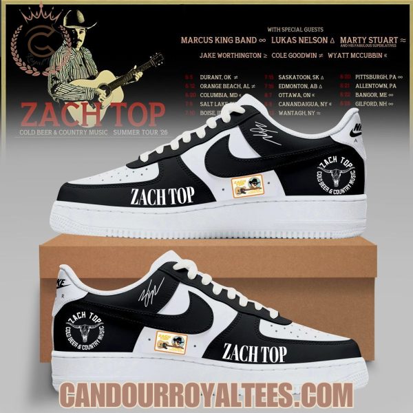 Zach Top Cold Beer & Country Music Summer Tour 2026 Air Force 1