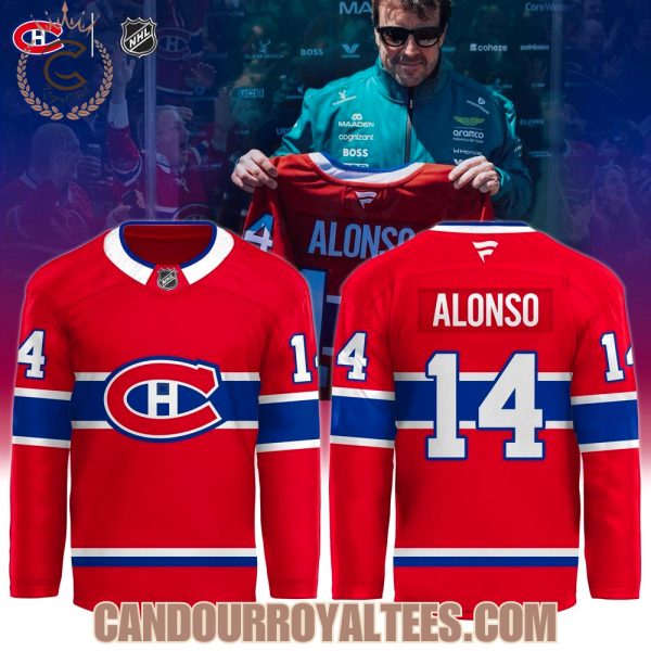 Alonso x Montreal Canadiens 2026 Jersey