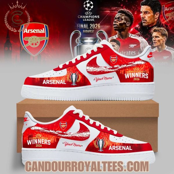 Arsenal UEFA Champions League Winners 2026 Air Force 1