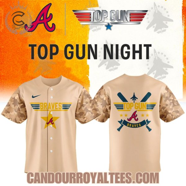 Atlanta Braves x Top Gun Night 2026 Jersey
