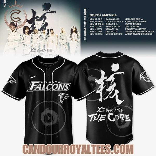 Atlanta Falcons x XG The Core World Tour Baseball Jersey