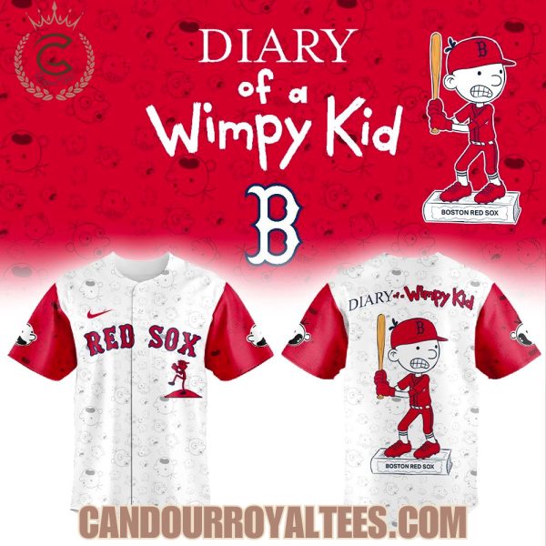 Boston Red Sox x Diary of a Wimpy Kid Jersey