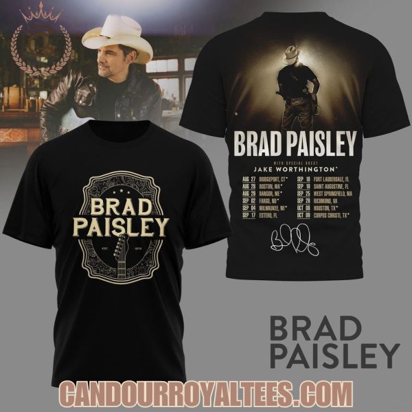Brad Paisley With Special Guest Jake Worthington T-Shirt