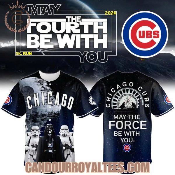 Chicago Cubs May the Force Be With You! Night Jersey