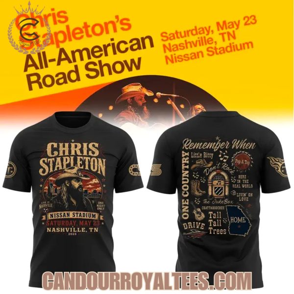 Chris Stapleton Live in Nashville 2026 Concert T-Shirt, Hoodie