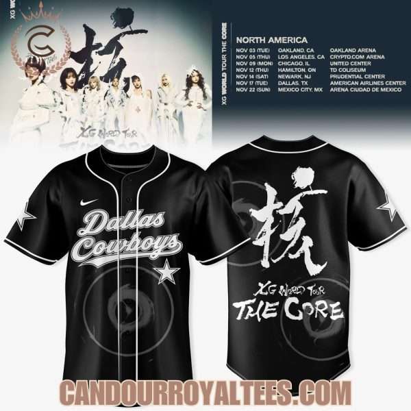 Dallas Cowboys x XG The Core World Tour Baseball Jersey