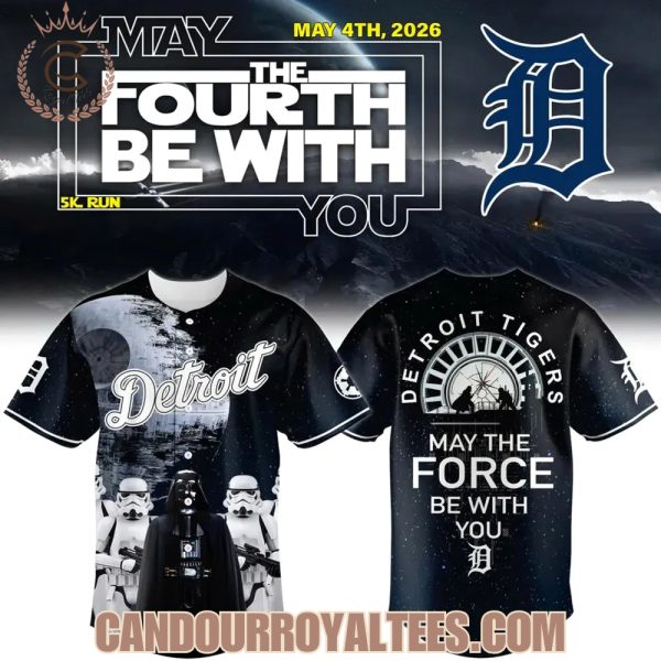Detroit Tigers May the Force Be With You! Night Jersey