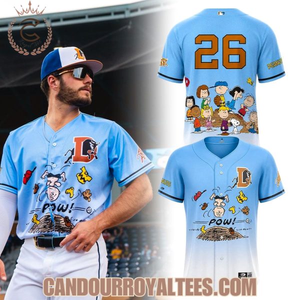 Durham Bulls 26 Peanuts Jersey