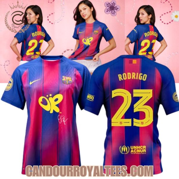 FC Barcelona x Olivia Rodrigo Football Jersey