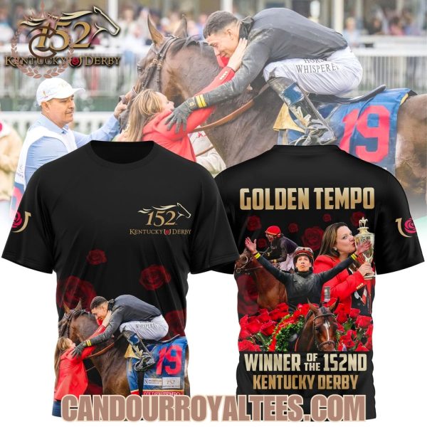 Golden Tempo Winner Of The 152nd Kentucky Derry Tshirt