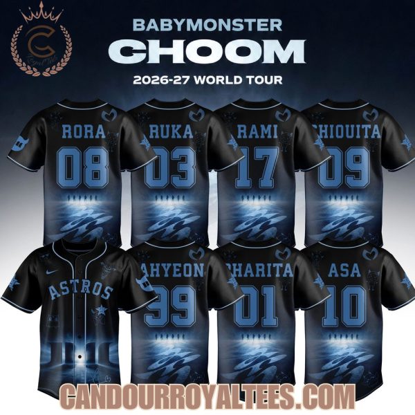 Houston Astros x Babymonster Choom 2026-27 World Tour Jersey