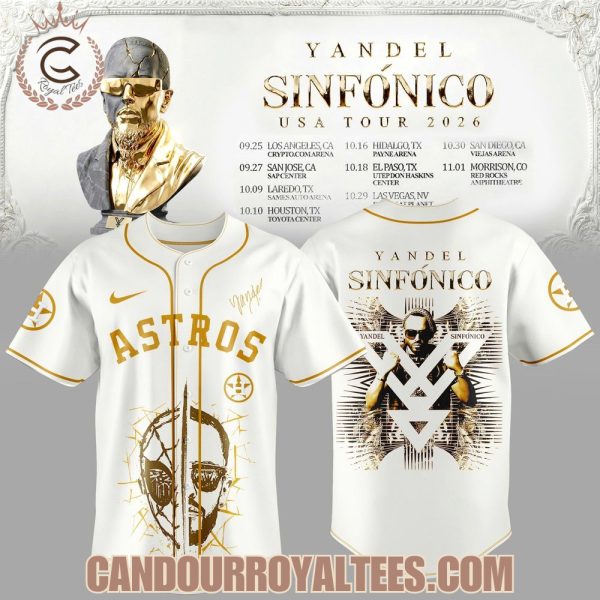 Houston Astros x Yandel Sinfónico Tour 2026 Jersey