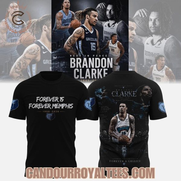 In Memory of Brandon Clarke, Forever 15 Shirt