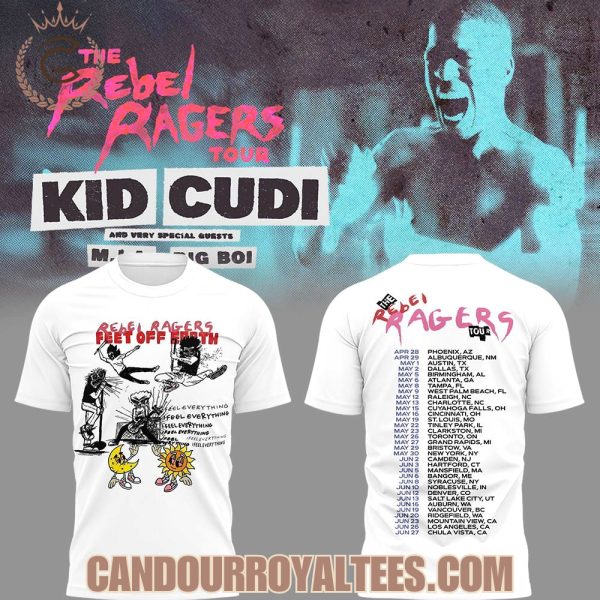 Kid Cudi The Rebel Ragers Tour 2026 Tshirt, Hoodie