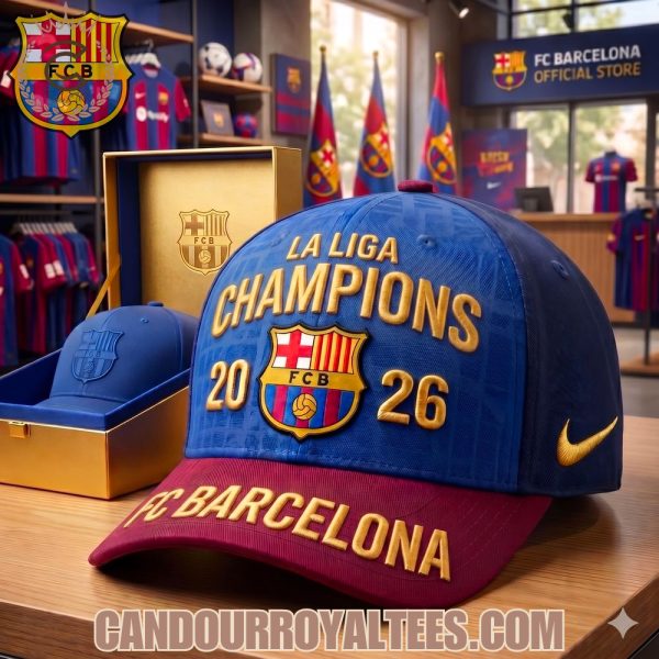 La Liga Champions 2026 FC Barcelona Cap