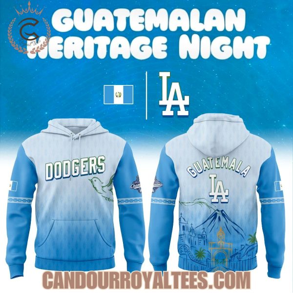 Los Angeles Dodgers Guatemalan Heritage Night 2026 Hoodie