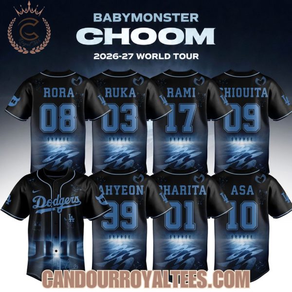 Los Angeles Dodgers x Babymonster Choom 2026-27 World Tour Jersey