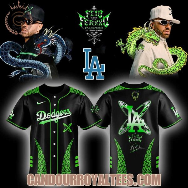 Los Angeles Dodgers x Feid vs Ferxx The one-on-one of the year Falxo Tour Jersey