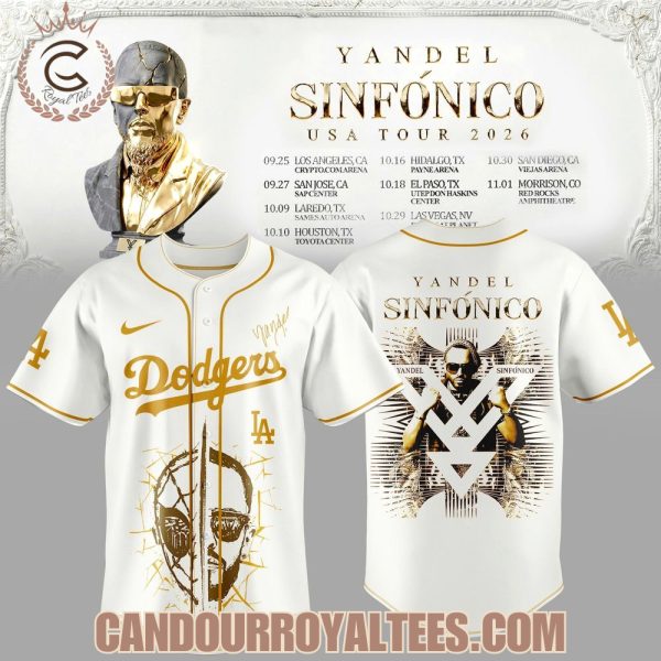 Los Angeles Dodgers x Yandel Sinfónico Tour 2026 Jersey