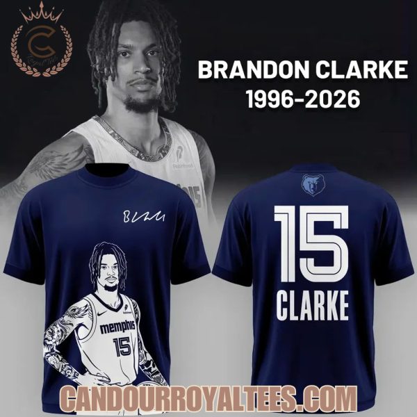 Memphis Grizzlies Brandon Clarke #15 Tshirt, Hoodie