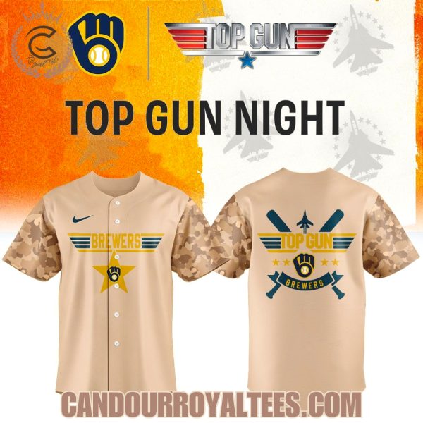 Milwaukee Brewers x Top Gun Night 2026 Jersey