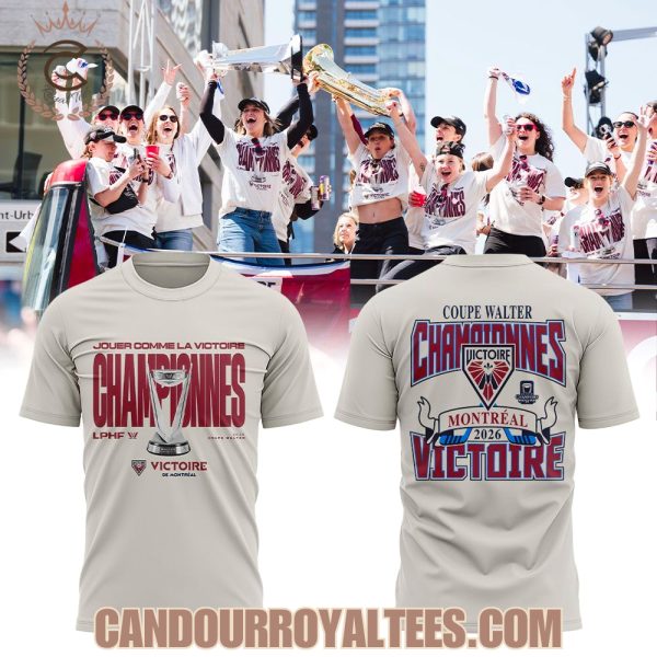 Montreal Victoire Stadium Essentials Champions Big Cup 2026 Tshirt, Hoodie