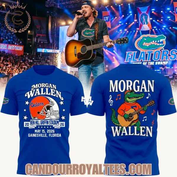 Morgan Wallen x Florida Gators Football – Still The Problem Tour 2026 T-Shirt, Hoodie