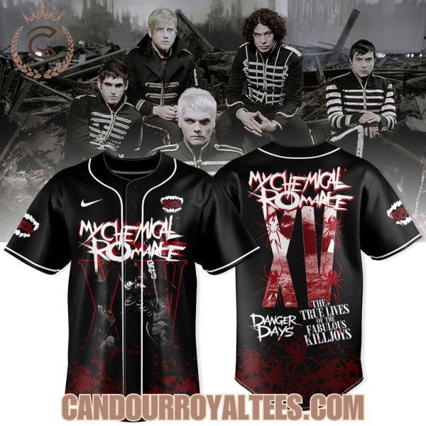 My Chemical Romance Danger Days 15 Years Later Baseball Jersey