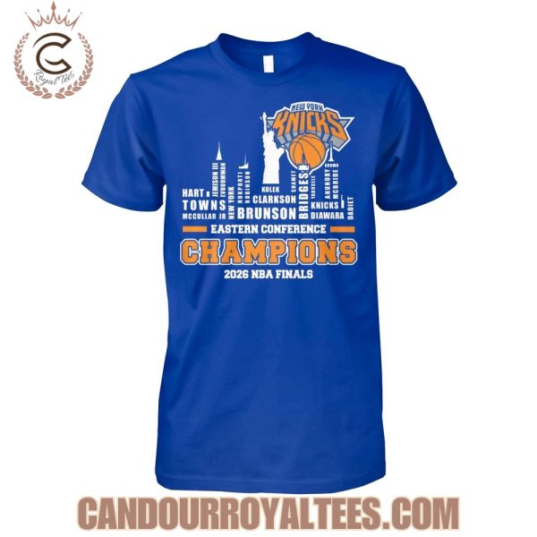 New York Knicks Eastern Conference Champions 2026 NBA Finals T-Shirt