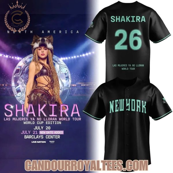 New York Liberty x Shakira 2026 Tour Jersey