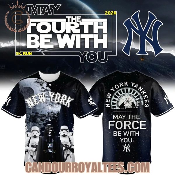 New York Yankees May the Force Be With You! Night Jersey