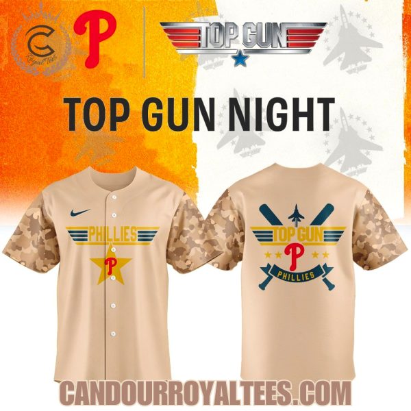Philadelphia Phillies x Top Gun Night 2026 Jersey