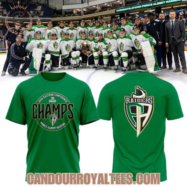 Prince Albert Raiders 2026 Eastern Champs Tshirt, Hoodie