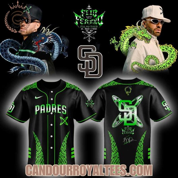 San Diego Padres x Feid vs Ferxx The one-on-one of the year Falxo Tour Jersey