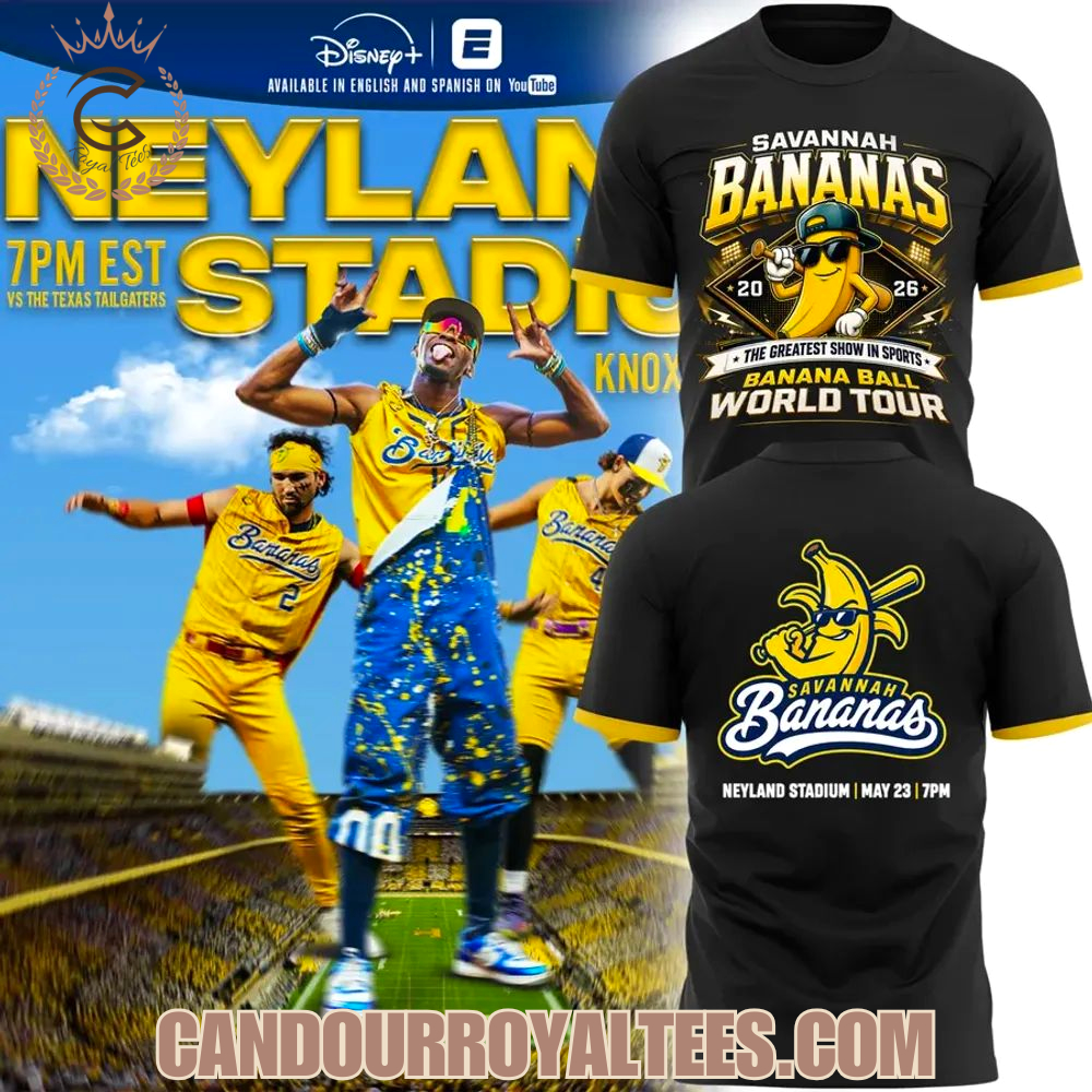 Savannah Bananas At Neyland Stadium 2026 Tshirt Savannah Bananas At Neyland Stadium 2026 Tshirt