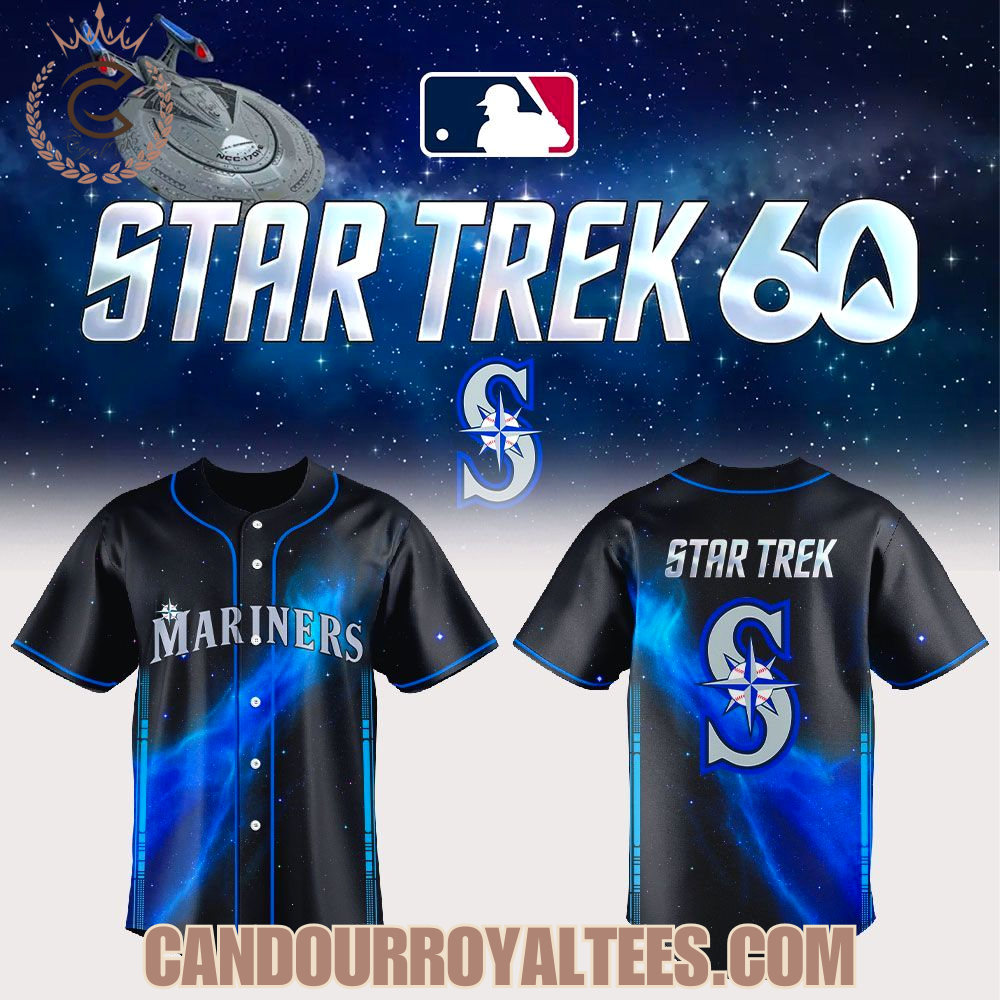 Seattle Mariners Star Trek 60th Anniversary Night 2026 Jersey Seattle Mariners Star Trek 60th Anniversary Night 2026 Jersey