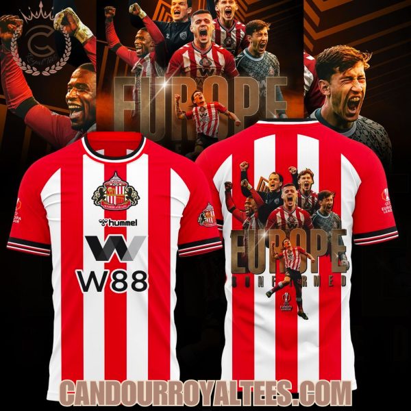 Sunderland AFC Europa League Confirmed 2026 Tshirt, Hoodie