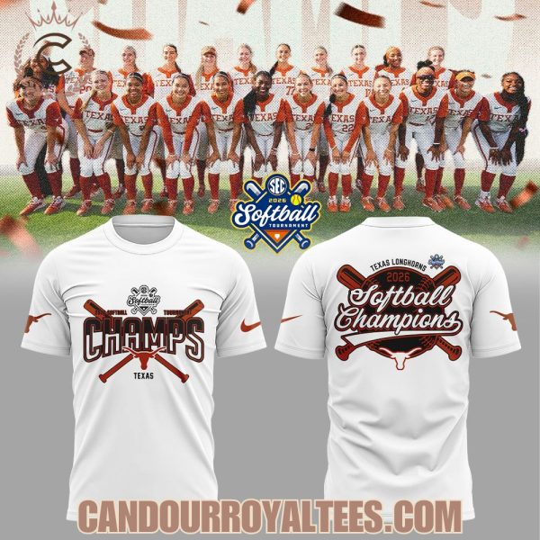 Texas Longhorns 2026 SEC Softball Tournament Champions Locker Room Tshirt, Hoodie