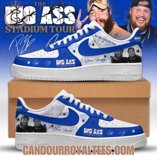 The BIG ASS Stadium Tour Post Malone Air Force 1
