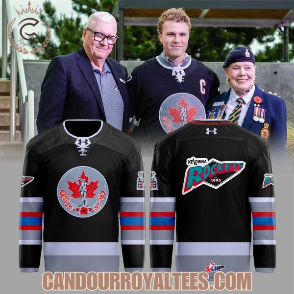 The Kelowna Rockets have released their specialty commemorative jerseys for the Memorial Cup Hockey Jersey
