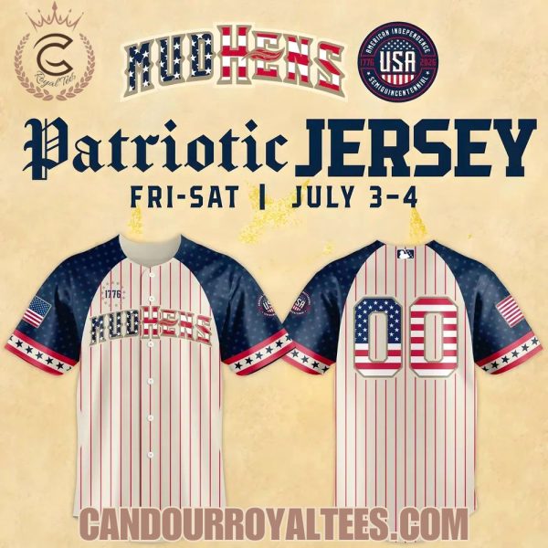 Toledo Mud Hens x 2026 Patriotic Jersey