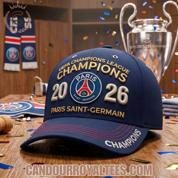UEFA Champions League Champions 2026 Paris Saint-Germain Cap