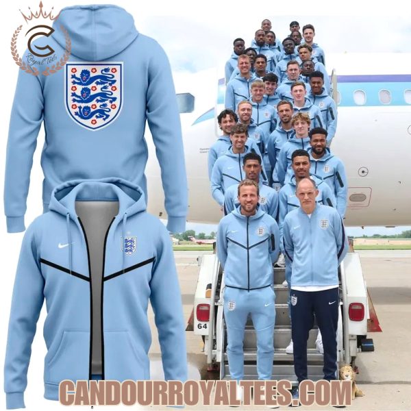 2026 England Football Zip Hoodie