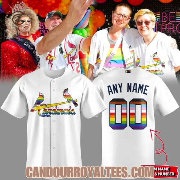2026 St. Louis Cardinals Pride Night Baseball Jersey